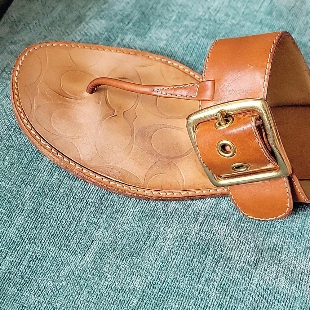Coach Riley sandals size 7 - Picture 3 of 4